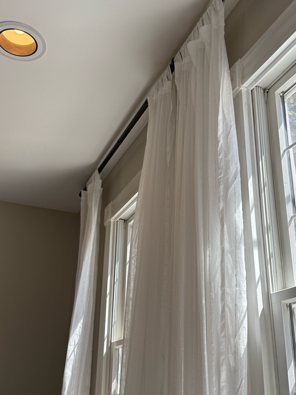 IKEA Matilda Sheer White Curtain Panel Pairs (6 individual panels, 3 pairs) - Picture 6 of 8